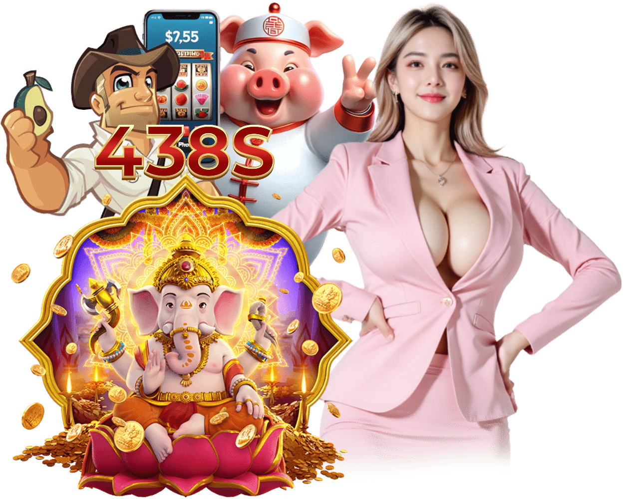 438S เล่นง่าย