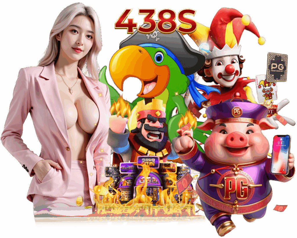 438S